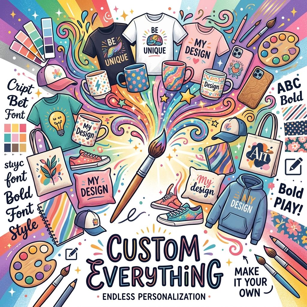 Custom Everything — endless personalization by CSCIMPRINTS